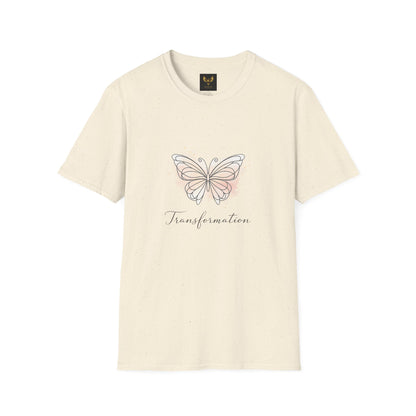 Transformation Pastel Butterfly Graphic Stylish T-Shirt