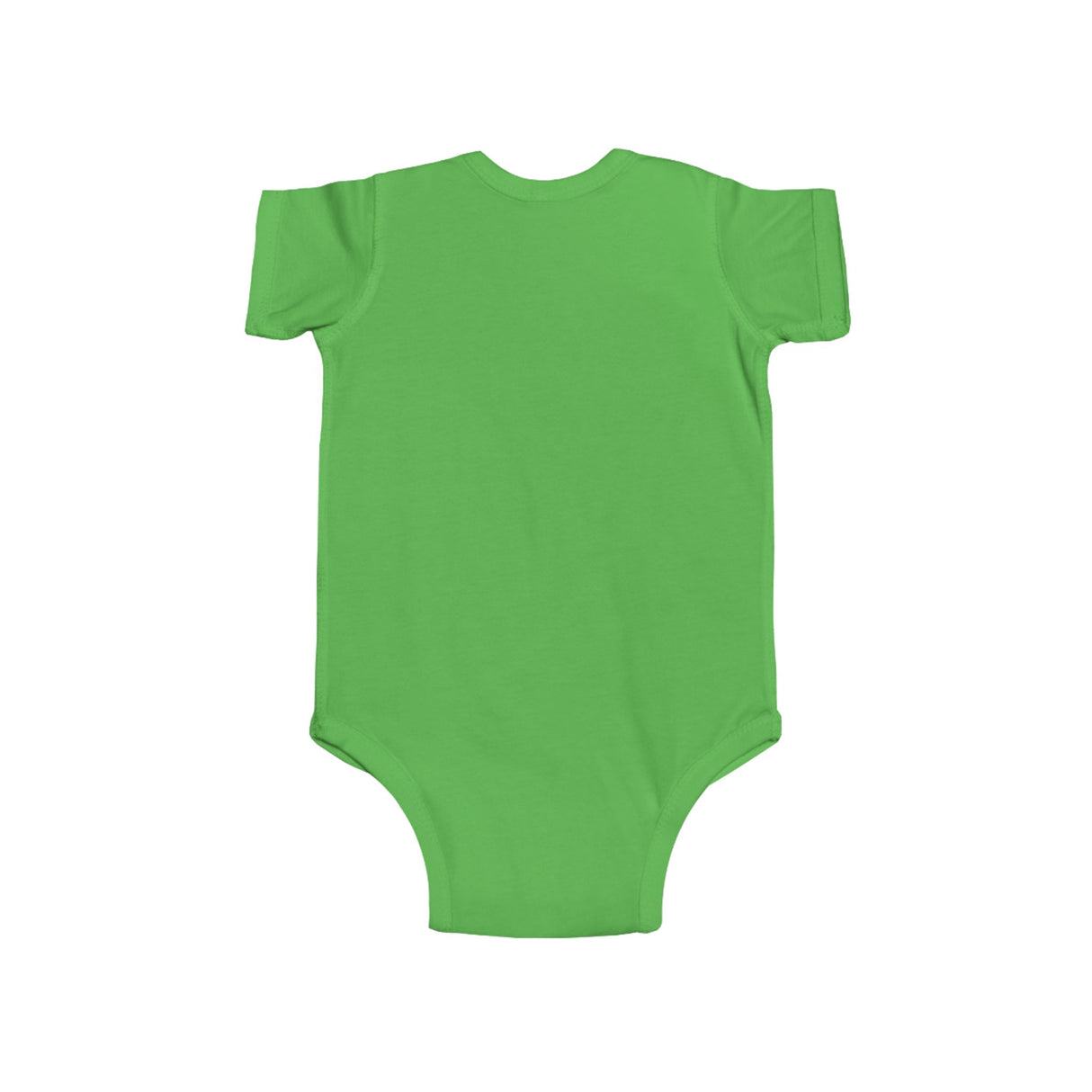 A happy baby wearing Baby Christmas Elf Bodysuit — Cute Holiday Infant Onesie with family in festive attire