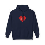 Love Heart Hoodie — Red Heart Graphic Pullover