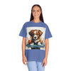 Puppy Stylish Women T-Shirt, Retro Fashion Tee, Stylish Casual Wear, Gift for Her, Trendy T-Shirt for Events
