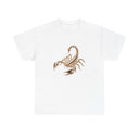 Close-up of Scorpion Graphic Tee — Desert Scorpion Illustration T-Shirt showcasing the detailed scorpion illustration.