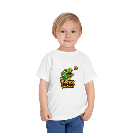 Cute 'T-Rex Problems' Dino Shirt for Kids — Toddler Tee Cozy