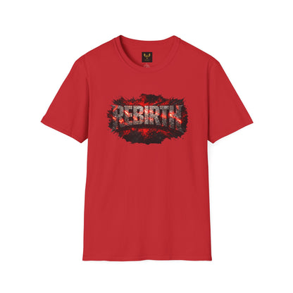 Red Flame Graphic T-Shirt  Distressed Vintage Fire Design Tee  design street style urban outfit