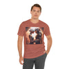 Futuristic Love Tee | Sci-Fi Enthusiast Shirt, Unisex Graphic Tee, Gift for Him, Casual Wear, Geeky Apparel