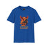 Phoenix Horse T-Shirt Ride the Fire Horse Rise as Phoenix Blue