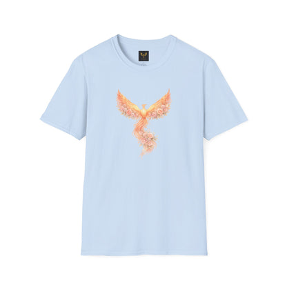 Phoenix Flame Watercolor Graphic T-Shirt