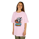 'Panda Power' Cartoon Skateboarding Panda Graphic  — Kids Tee