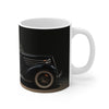 Glamour Woman, London Mug, Enthusiast Gift, Coffee Cup, Retro, Unique, Mug, Glamour, Retro, Woman, Dress, Red