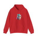 Stylish Graphic Hoodie made of cotton-poly fabric, combining comfort and personality for any occasion.
