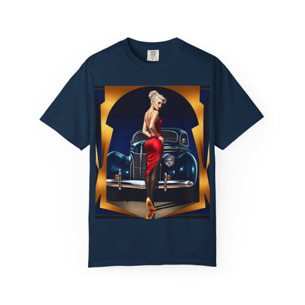 Stylish Glamour T-Shirt for Her, Retro Fashion Tee, Stylish Casual Wear, Gift for Her Trendy T-Shirt for Events