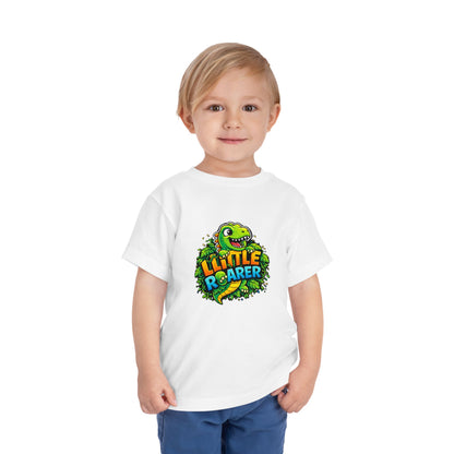 Little Adventurers Little Roarer Green Dino Toddler Tee