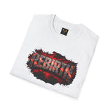 Rebirth Graphic T-Shirt — Distressed Red Flame Logo Tee