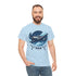 Vintage Propeller Plane T-Shirt featuring a retro aviation graphic of a prop aircraft soaring through stylized clouds.