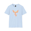 Phoenix Flame T-Shirt — Watercolor Rising Bird Tee