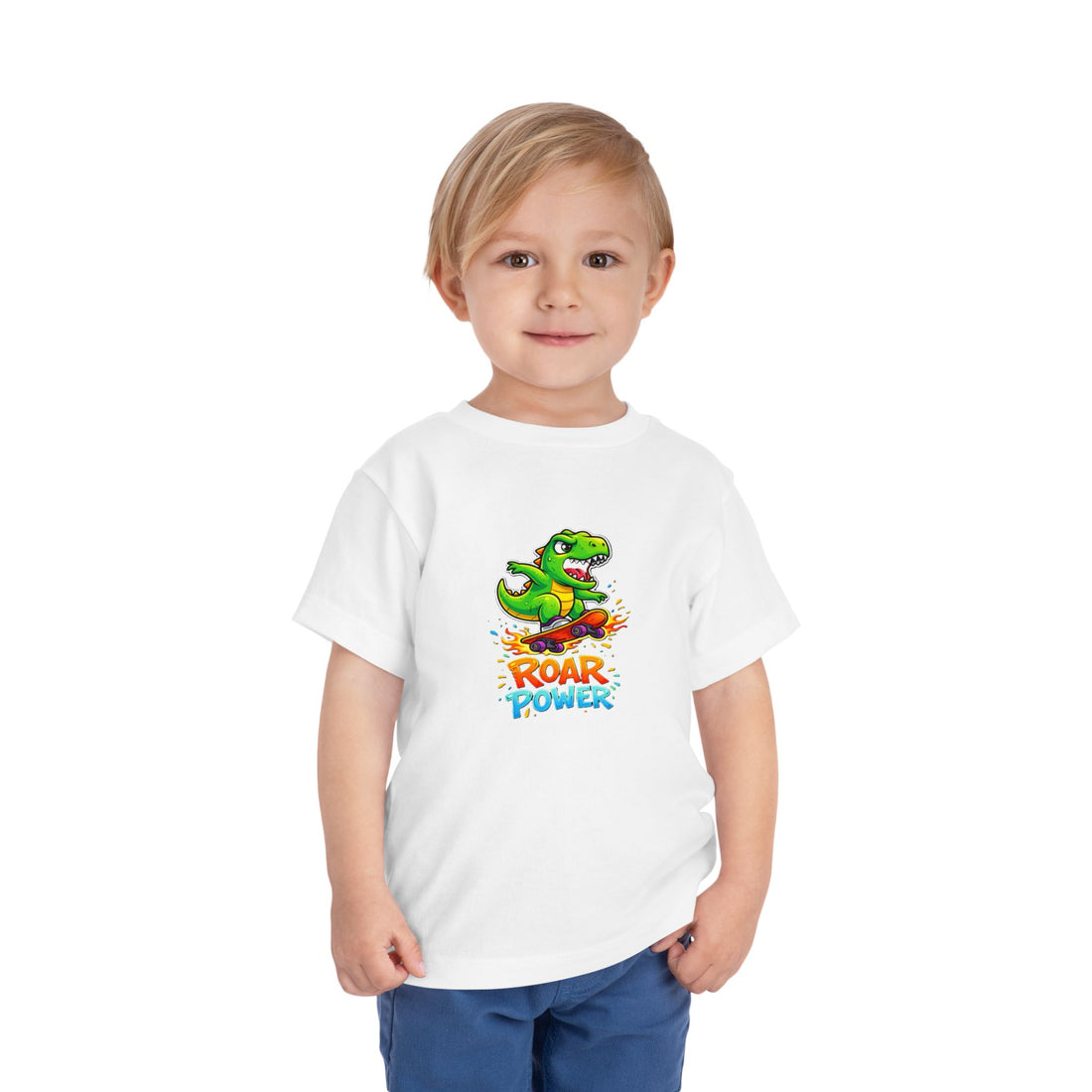 Skateboard Riding Dinosaur Roar Power Skateboarding Dinosaur