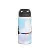 Red Arrows Cross Over Stainless Steel Water Bottle, Jet Design, Gift for Pilot, Travel Hydration, Airforce Lover, Outdoor Adventures, Red Arrows, RAF, British, Aviation,