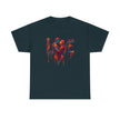 Love Heavy Cotton Tee For Him - Artful Expression for Couples, Gift for Anniversaries, Valentine's Day, Casual Wear, Art Lovers Tee