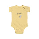 Infant Bodysuit "Grow Through It" Pastel Butterfly Baby Onesie