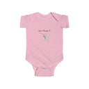 Infant Bodysuit "Grow Through It" Pastel Butterfly Baby Onesie