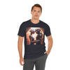 Futuristic Love Tee | Sci-Fi Enthusiast Shirt, Unisex Graphic Tee, Gift for Him, Casual Wear, Geeky Apparel