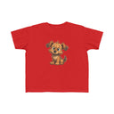 Cute Puppy Toddler T-Shirt styled for a joyful toddler, perfect for any occasion.