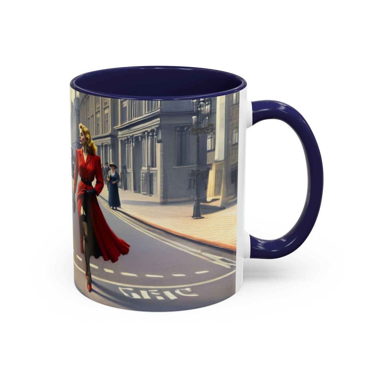 Group of friends enjoying drinks from Vintage Glamour Accent Coffee Mugs at a lively gathering.