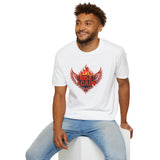 Rise Again Phoenix T-Shirt — Flaming Wings Graphic Tee