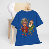 Dancing Seniors Illustration T‑Shirt captures the essence of joy in elderly couples dancing.