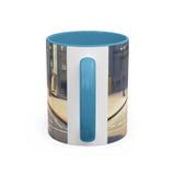 Vintage Glamour Accent Coffee Mug with a lively pattern, suited for every occasion.