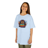 'Night Owl' Colorful Gamer Owl Graphic —  Kids Tee