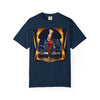 Model posing in Stylish Glamour T-Shirt, ready for a casual night out.
