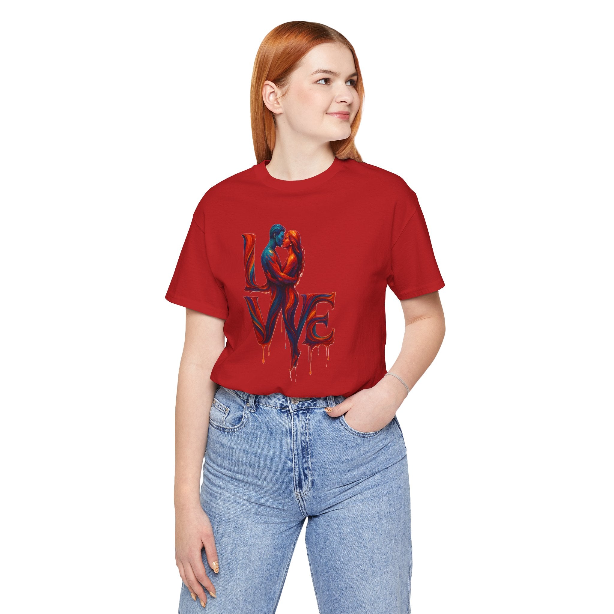 Love-Inspired For Her Jersey Tee, Romantic Gift