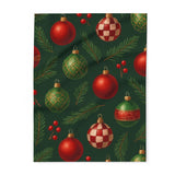 Luxurious Arctic Fleece Blanket folded neatly, highlighting the premium polyester fleece material.