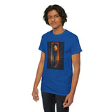 Surreal Portal Moon Tee with striking colors and a captivating graphic, ideal for casual outings.