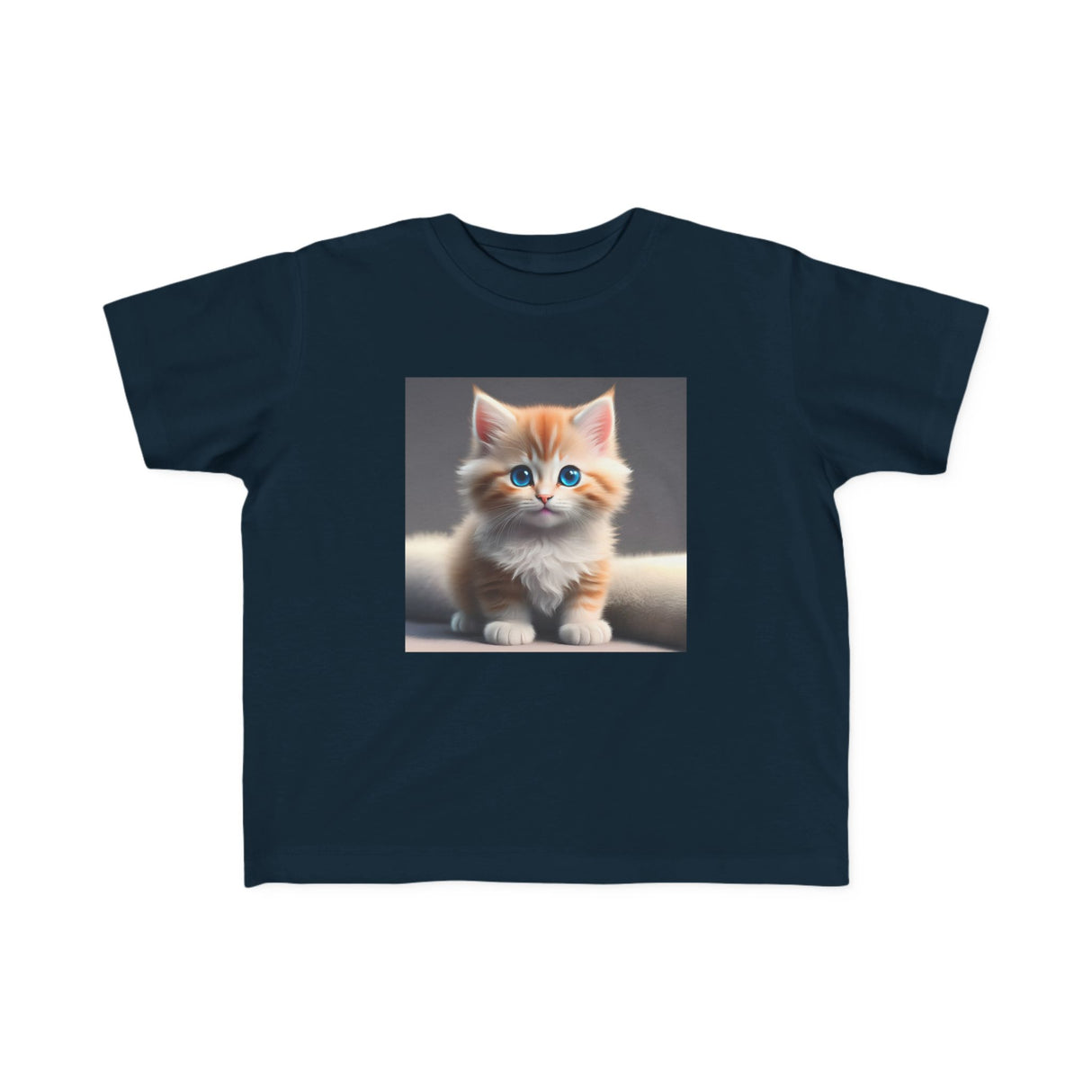 Adorable Kitten Toddler Tee styled for summer fun, perfect for outings and birthday gifts for kids.
