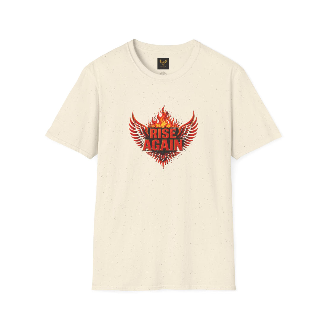 Rise Again Phoenix Wings Graphic T-Shirt