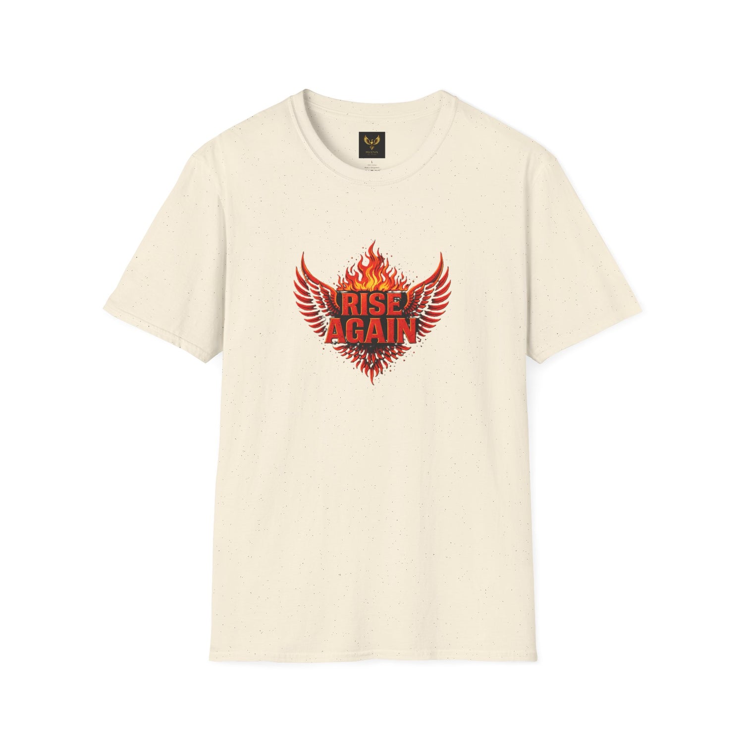 Rise Again Phoenix Wings Graphic T-Shirt