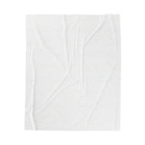 Flamingo Sunset Velveteen Plush Blanket — Tropical Beach Throw  50" × 60"