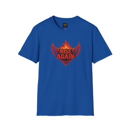 Blue t-shirt with &
