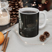 Attractive Woman, Retro Glamour Mug,  Enthusiast Gift, Coffee Cup, Retro, Unique  Mug, Glamour, Retro, Woman, Car, Dress