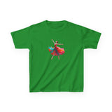 Kids Dance T-Shirt — Colorful Ballerina Graphic Tee made from ethically sourced cotton.