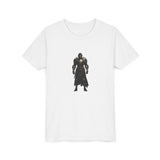 Youth Graphic Tee — Dark Fantasy Knight Silhouette T-Shirt