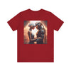 Futuristic Love Tee | Sci-Fi Enthusiast Shirt, Unisex Graphic Tee, Gift for Him, Casual Wear, Geeky Apparel