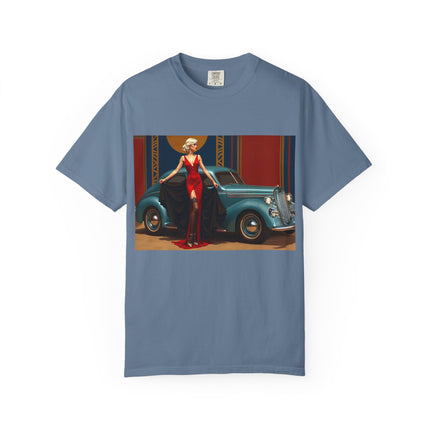 Glamour T-Shirt for Her, Retro Fashion Tee, Stylish Casual Wear, Gift for Her, Trendy T-Shirt for Events