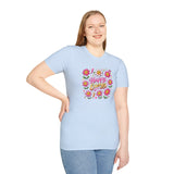 Happy Earth Floral T-Shirt — Cute Eco-Friendly Earth Day Tee