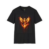 Majestic Golden Phoenix - Unisex Softstyle T-Shirt