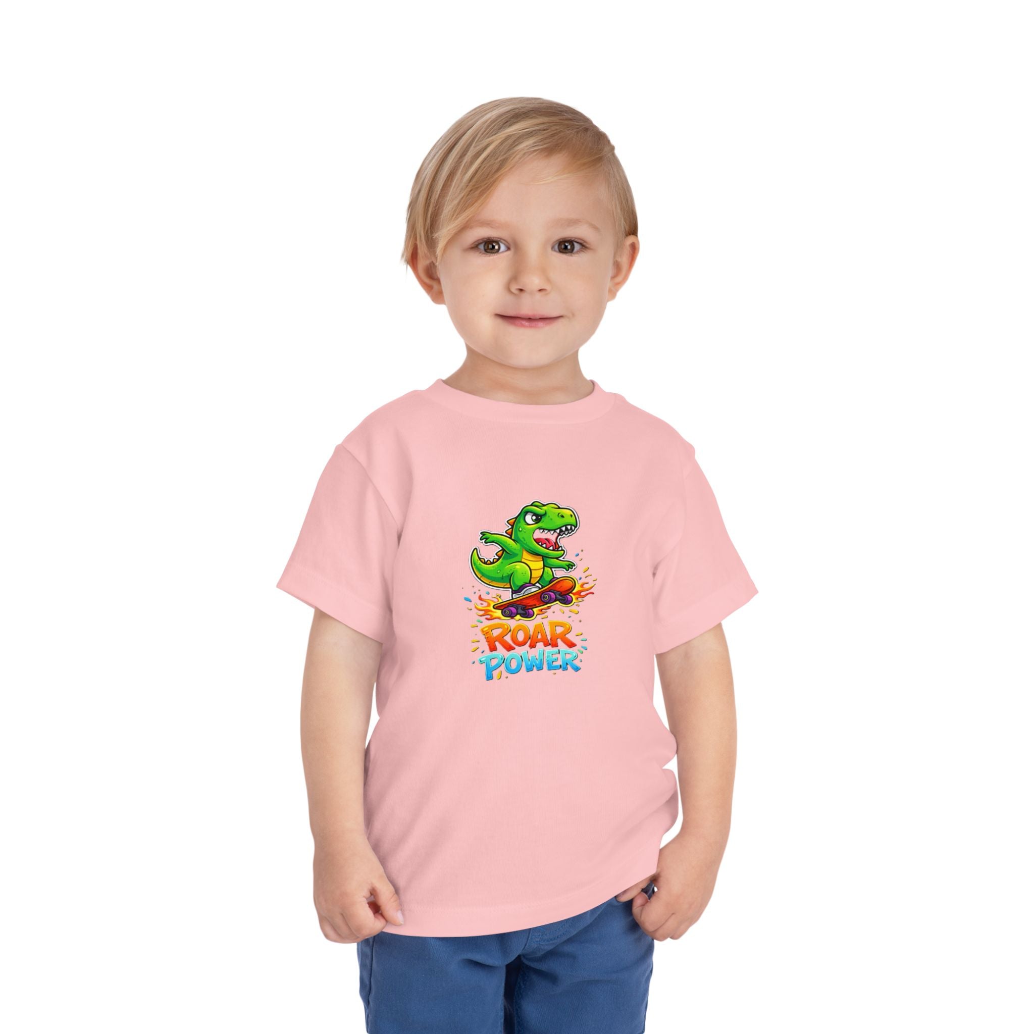 Skateboard Riding Dinosaur Roar Power Skateboarding Dinosaur