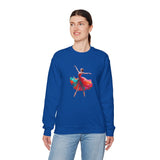 Dance Silhouette Crewneck Sweatshirt model showing perfect blend of style and comfort.