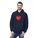 Love Heart Hoodie — Red Heart Graphic Pullover