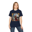 Vintage Glamour Aviation Tee, Retro Shirt, Unisex Graphic T-Shirt, Gift for Aviation Lovers, Art Deco Style Apparel